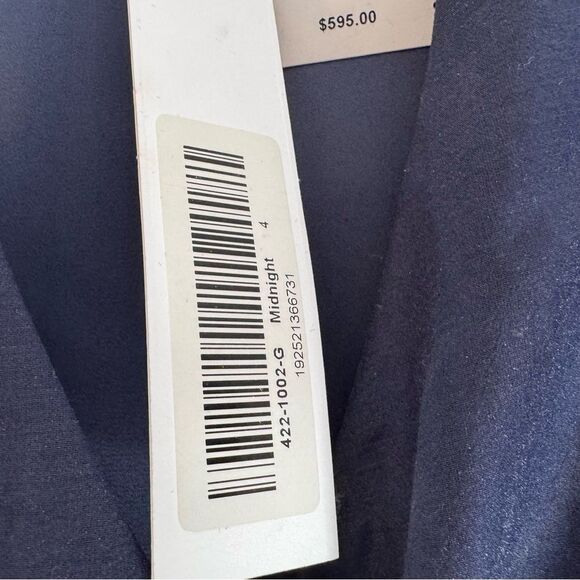 💙 Jonathan Simkhai Midnight Tiered Maxi Dress – NWT – Dramatic Flutter Sleeves 💙 - Picture 6 of 6